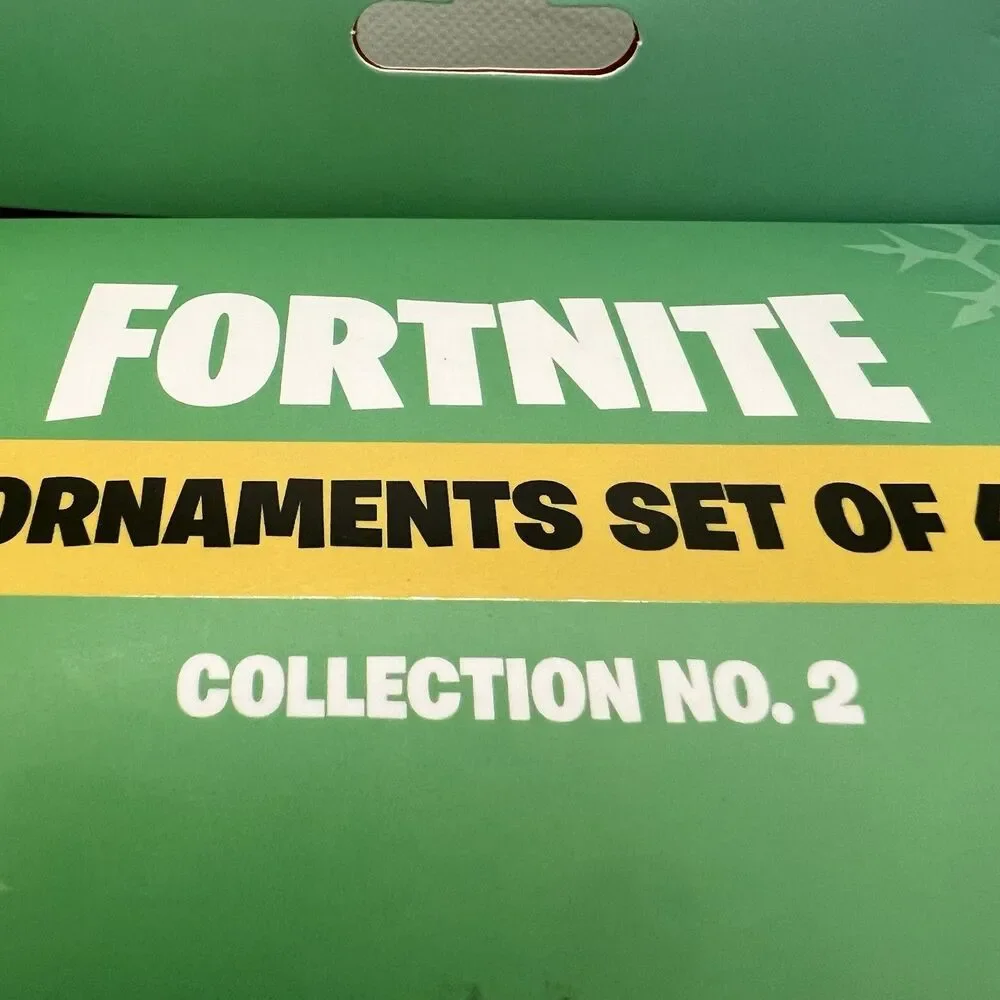 Epic Games Fortnight Ornaments Collection Vol. 2 Set of 4 Peely, Boogie Bomb New